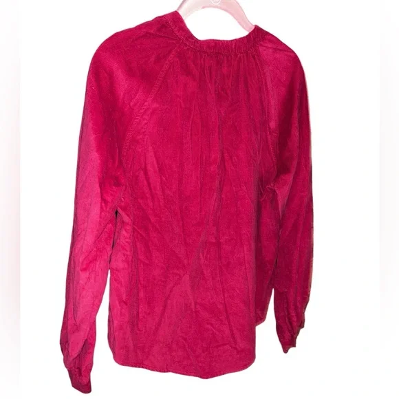 NWT Universal Threads Long Sleeve Corduroy Top - Picture 3 of 6